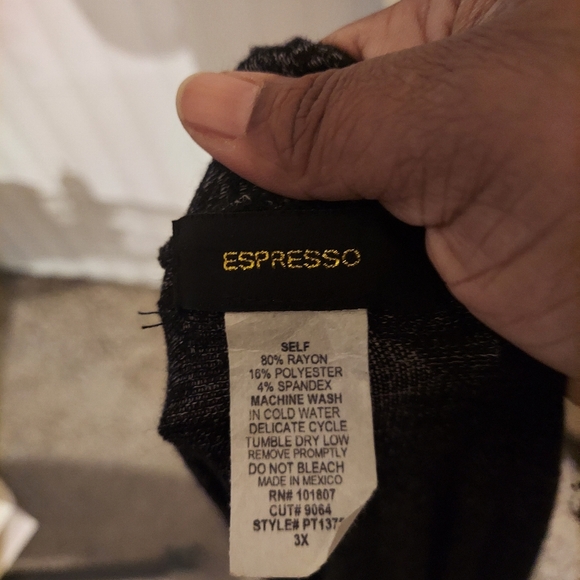 EPLC Espresso Open Cardigan - Picture 6 of 6